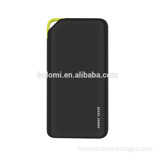 Aluminium alloy custom power bank with usb port for phone device